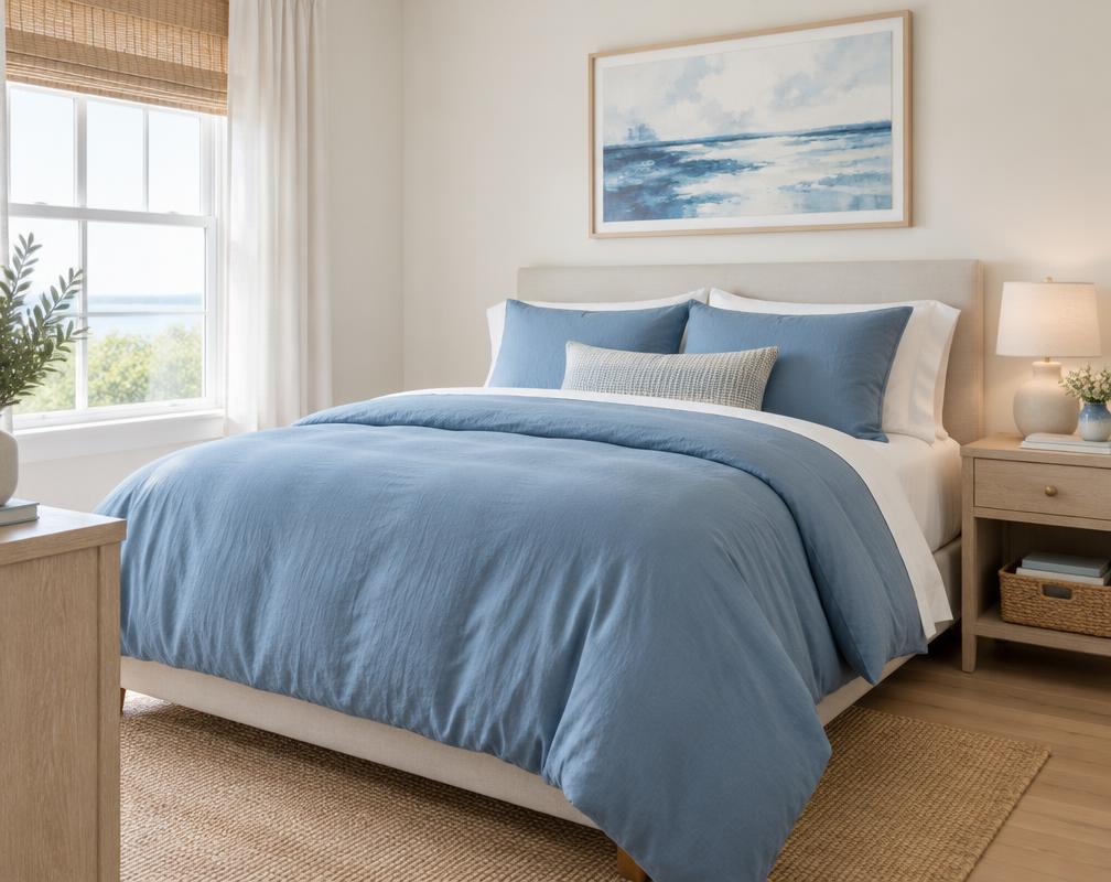 Blue Home Finds: a blue-led coastal interior
