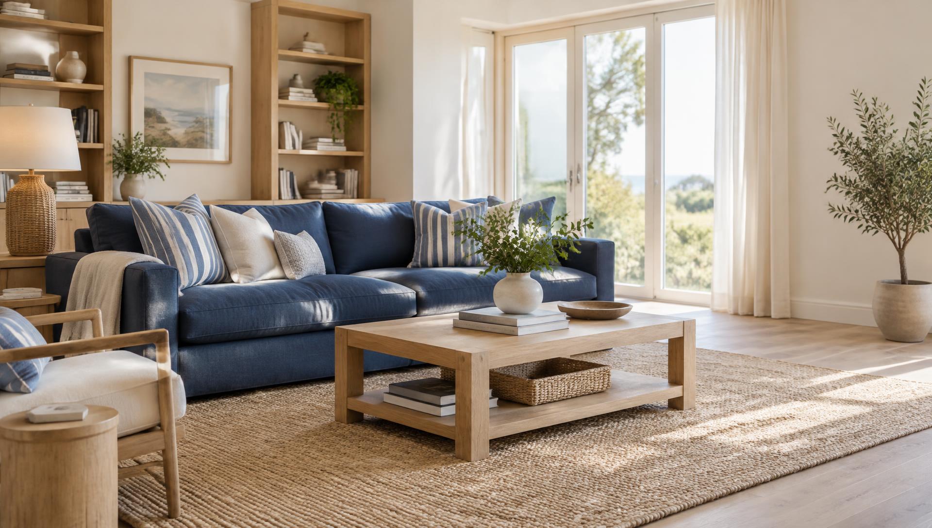 Coastal Style: a blue-led coastal interior