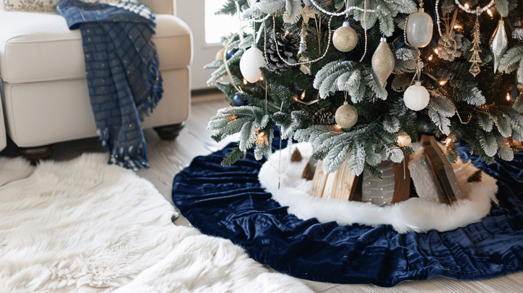 blue coastal tree base ideas