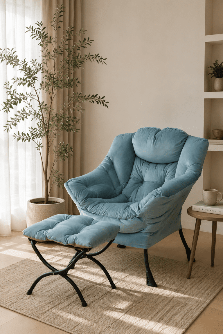 furlide lazy chair with ottoman