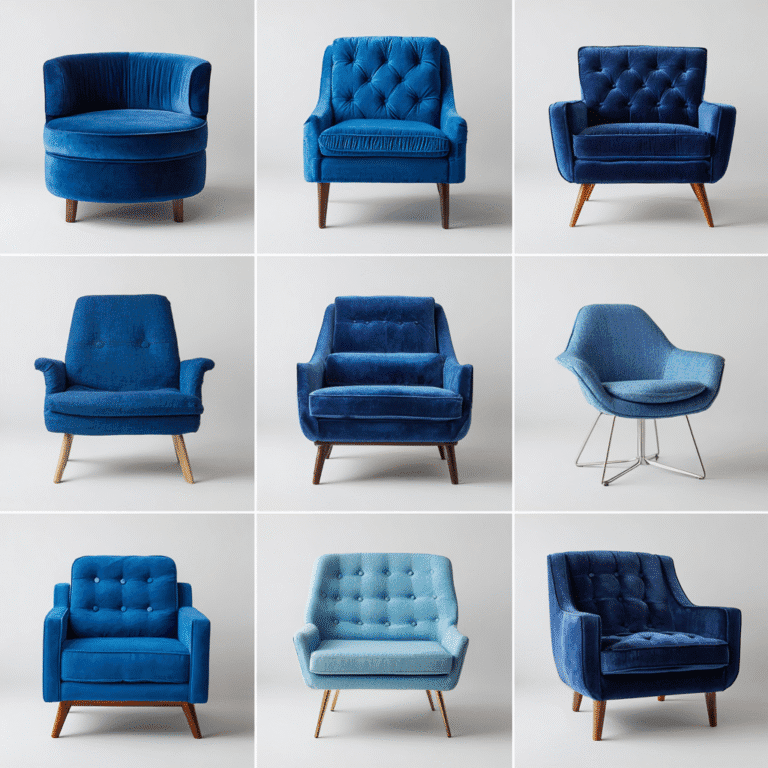 top 10 blue accent chairs